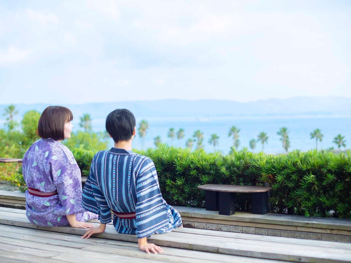 Ooedo Onsen Monogatari Hotel Ranpu Hirado Exterior foto